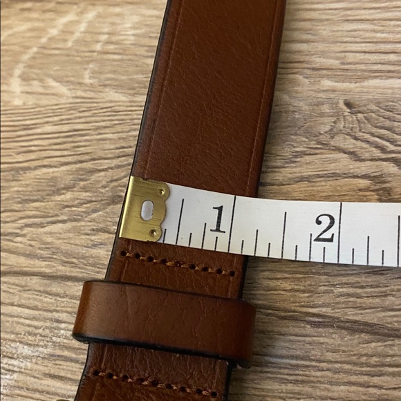Madewell Perfect Leather Belt in Pecan - Picture 6 of 10